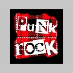 Punk Rock mikina s kapucou stiahnutelnou šnúrkami a klokankovým vreckom vpredu